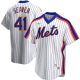 Men's NIKE New York Mets #41 Tom Seaver Home Cooperstown Collection Player White MLB Jersey