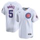 Men's Chicago Cubs #5 Christopher Morel Nike White Home Limited Player Jersey