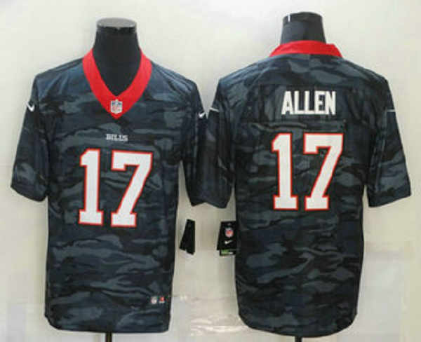 Men's Buffalo Bills #17 Josh Allen 2020 Camo Limited Stitched Nike NFL Jersey