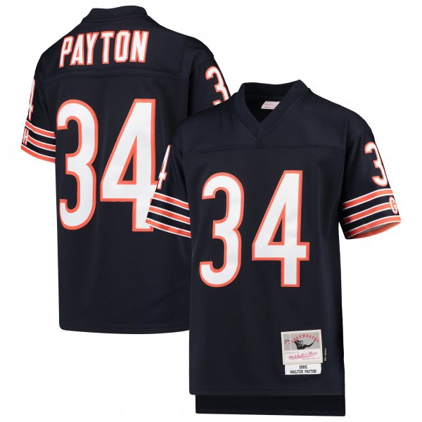 Youth Chicago Bears Walter Payton Mitchell & Ness Navy 1985 Legacy Retired Player Jersey