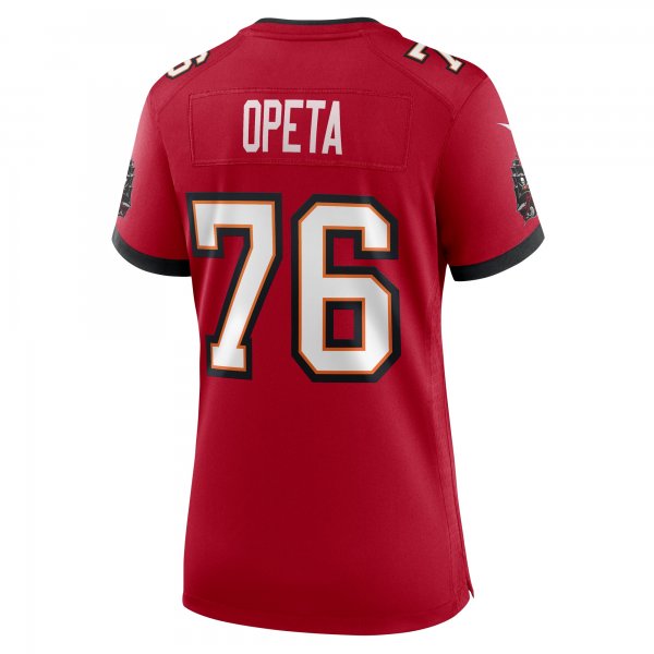 Women's Tampa Bay Buccaneers Iosua Opeta Nike  Red  Game Jersey