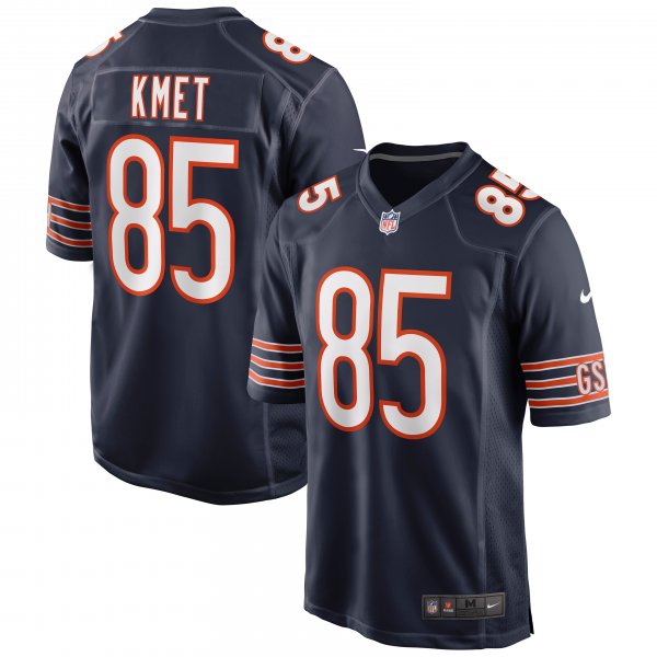 Men's Chicago Bears Cole Kmet Nike Navy Player Game Jersey