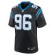 Men's Carolina Panthers DeShawn Williams Nike Black Game Player Jersey