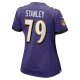 Women's Baltimore Ravens Ronnie Stanley Nike Purple Game Jersey