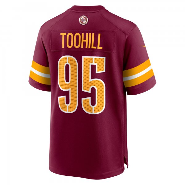 Men's Washington Commanders Casey Toohill Nike  Burgundy  Game Jersey