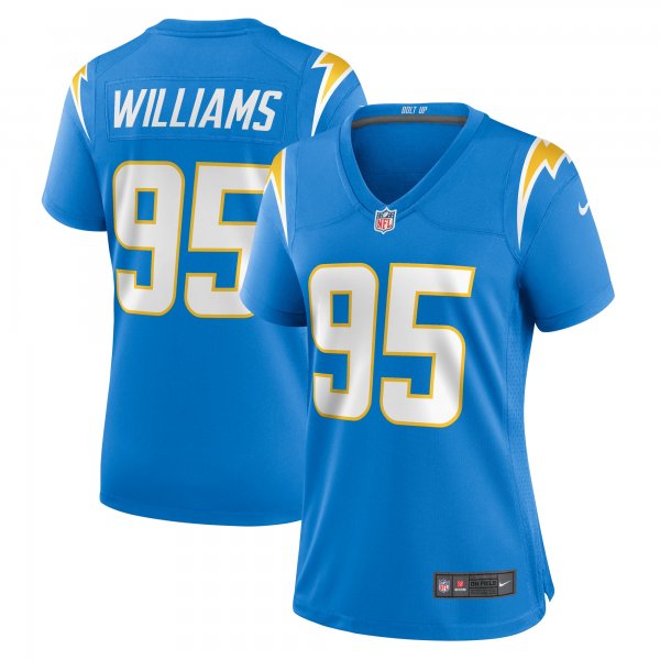 Women's Los Angeles Chargers Nicholas Williams Nike  Powder Blue Team Game Jersey