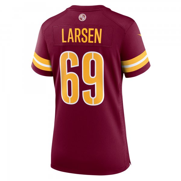 Women's Washington Commanders Tyler Larsen Nike  Burgundy  Game Jersey