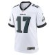 Men's Philadelphia Eagles Nakobe Dean Nike White White Game Jersey