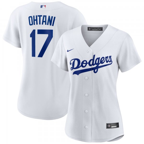 Women's Los Angeles Dodgers Shohei Ohtani Nike White Home Replica Player Jersey