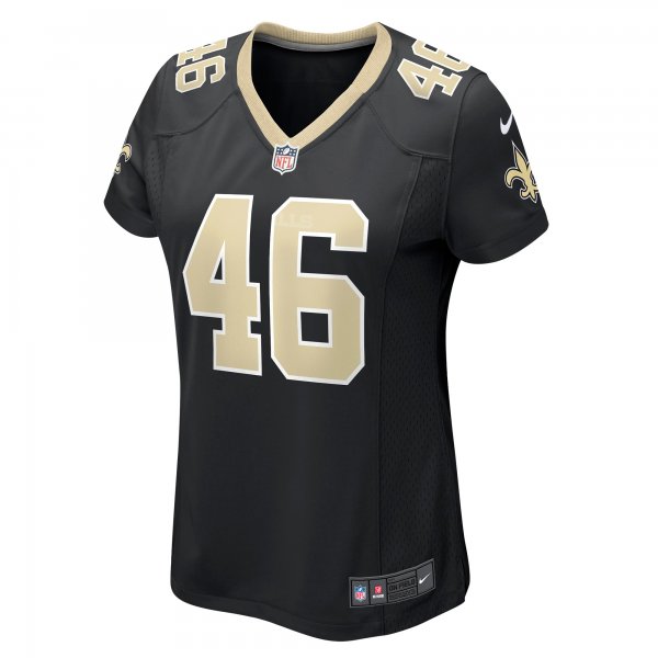 Women's New Orleans Saints Adam Prentice Nike Black Game Player Jersey