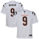 Youth Cincinnati Bengals Joe Burrow Nike White Game Jersey