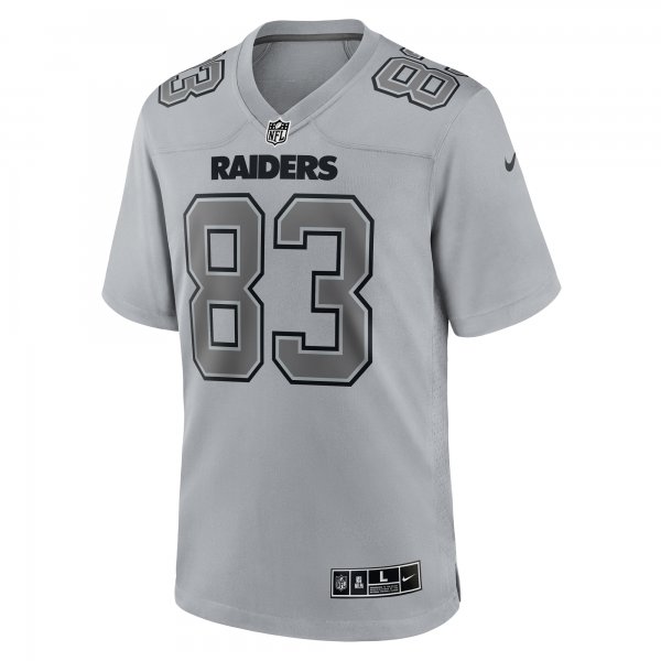 Men's Las Vegas Raiders Darren Waller Nike Gray Atmosphere Fashion Game Jersey