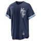 Men's Kansas City Royals Whit Merrifield Nike Navy City Connect Replica Player Jersey