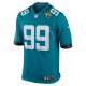 Men's Jacksonville Jaguars Jeremiah Ledbetter Nike Teal Home Game Player Jersey