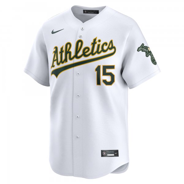 Men's Oakland Athletics Seth Brown Nike White Home Limited Player Jersey