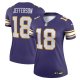 Women's Minnesota Vikings Justin Jefferson Nike Purple Alternate Legend Jersey