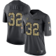 Nike Las Vegas Raiders #32 Marcus Allen Black Men's Stitched NFL Limited 2016 Salute To Service Jersey