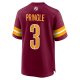 Men's Washington Commanders Byron Pringle Nike  Burgundy  Game Jersey