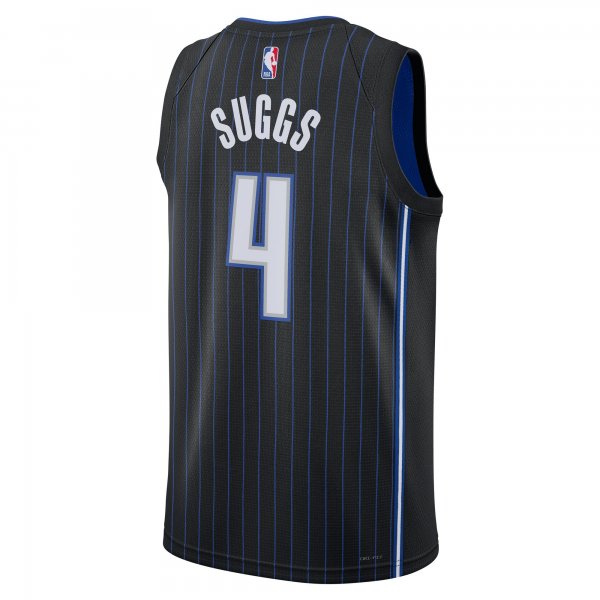 Unisex Orlando Magic Jalen Suggs Nike Black Swingman Jersey - Icon Edition