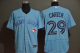 Men's Toronto Blue Jays #29 Joe Carter Blue Stitched MLB Flex Base Nike Jersey