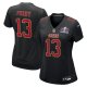 Women's #13 Brock Purdy San Francisco 49ers Nike Women's Super Bowl LVIII Carbon Fashion Limited Player Jersey Black