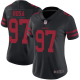 San Francisco 49ers #97 Nick Bosa Black Alternate Women's Stitched Nike NFL Vapor Untouchable Limited Jersey