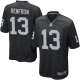 Men's Las Vegas Raiders #13 Hunter Renfrow Game Black Home NFL Jersey