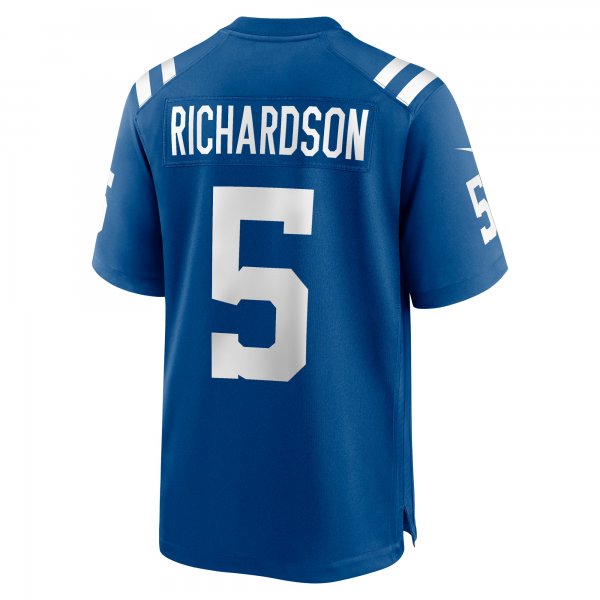 Men's Indianapolis Colts Anthony Richardson Nike Royal 2023 NFL Draft First Round Pick Game Jersey