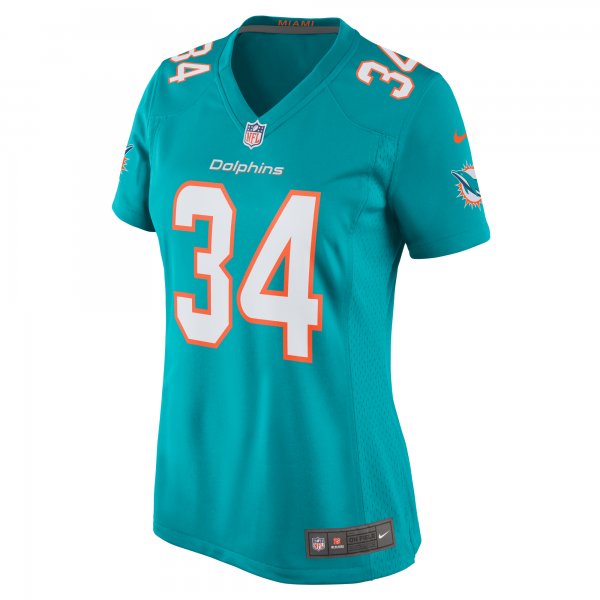 Women's Miami Dolphins Parry Nickerson Nike  Aqua Team Game Jersey