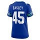 Women's Seattle Seahawks Kenny Easley Nike Royal Throwback Retired Player Game Jersey