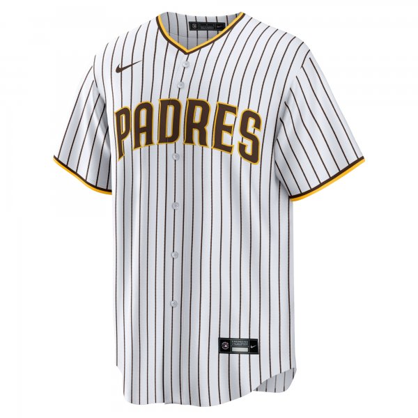 Men's San Diego Padres Nike White Home Replica Team Jersey