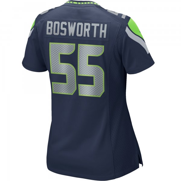 Women's Seattle Seahawks Brian Bosworth Nike College Navy Game Retired Player Jersey