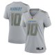 Women's Los Angeles Chargers Justin Herbert Nike Gray Atmosphere Fashion Game Jersey