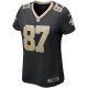 Women's New Orleans Saints Joe Horn Nike Black Game Retired Player Jersey