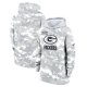 Youth Nike Arctic Camo Green Bay Packers 2024 Salute To Service Club Fleece Pullover Hoodie