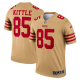 Men's San Francisco 49ers George Kittle Nike Gold Inverted Legend Jersey-(2022 New Style)