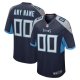 Men's Tennessee Titans Nike Navy Custom Jersey