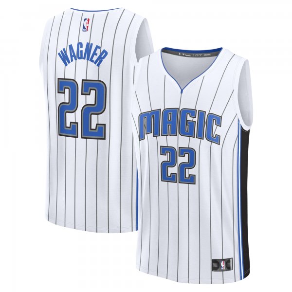 Youth Orlando Magic Franz Wagner Fanatics White Fast Break Replica Player Jersey - Association Edition