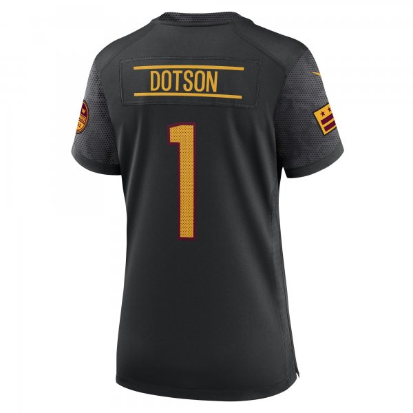 Women's Washington Commanders Jahan Dotson Nike Black Player Jersey