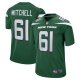 Men's New York Jets Max Mitchell Nike Gotham Green Game Player Jersey