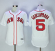 Boston Red Sox #5 Nomar Garciaparra White Flexbase Collection Stitched MLB Jersey