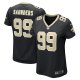 Women's New Orleans Saints Khalen Saunders Nike Black Game Jersey