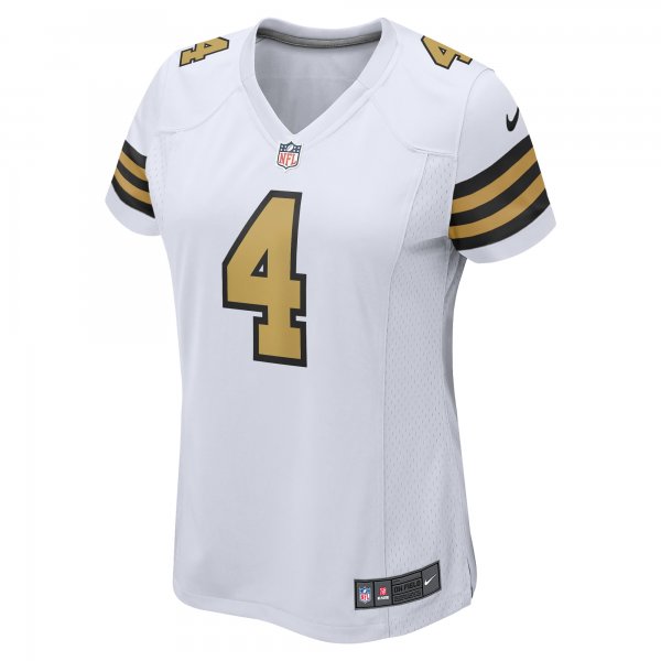 Women's New Orleans Saints Derek Carr Nike  White Alternate Game Jersey