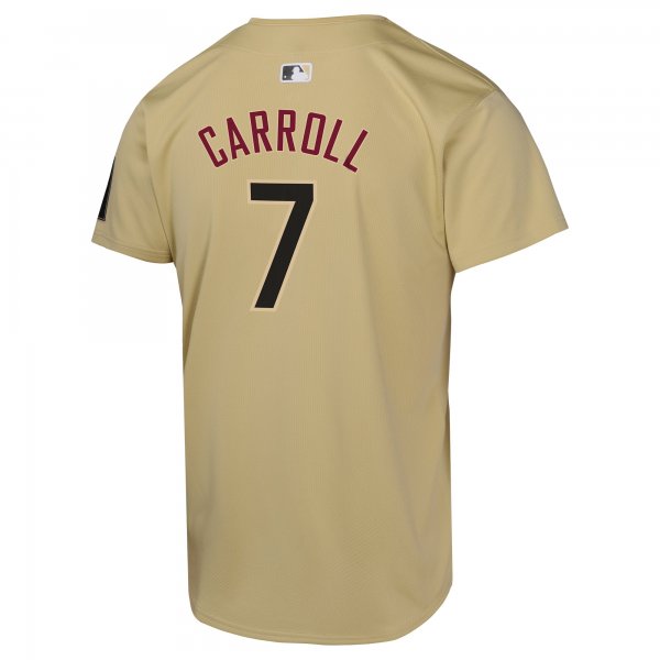 Youth Arizona Diamondbacks Corbin Carroll Nike Sand City Connect Limited Player Jersey