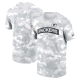 Men's Nike Arctic Camo Green Bay Packers 2024 Salute To Service Performance T-Shirt