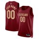 Unisex Cleveland Cavaliers Nike Burgundy Swingman Custom Jersey - Icon Edition