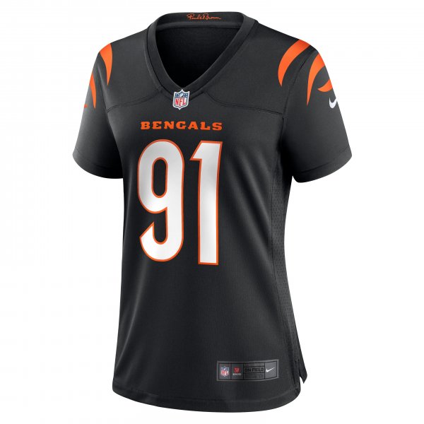 Women's Cincinnati Bengals Trey Hendrickson Nike Black Game Jersey