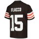 Youth Cleveland Browns Joe Flacco Nike Brown Game Jersey