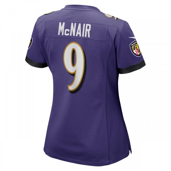 Women's Baltimore Ravens Steve McNair Nike Purple Game Retired Player Jersey