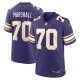 Men's Minnesota Vikings Jim Marshall Nike Purple Classic Retired Player Jersey